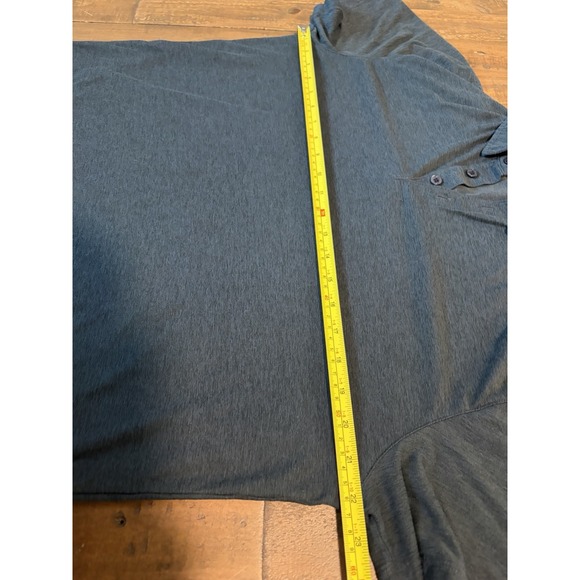 Vuori Ponto Polo – Men's Large – Dark Heather Performance Shirt - Picture 7 of 7